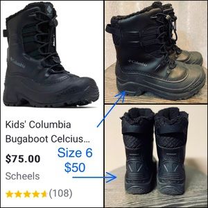 Kids Columbia Bugaboot Celcius Snow Boots!
